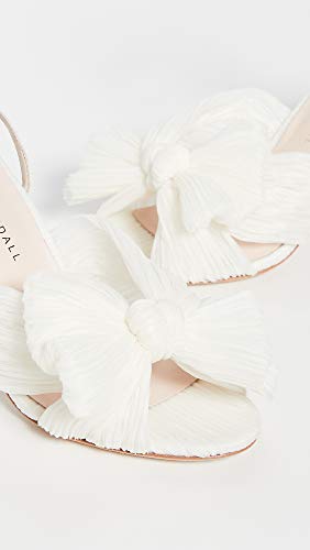 Image of Loeffler Randall Women's Camellia Pleated Bow Heel with Ankle Strap