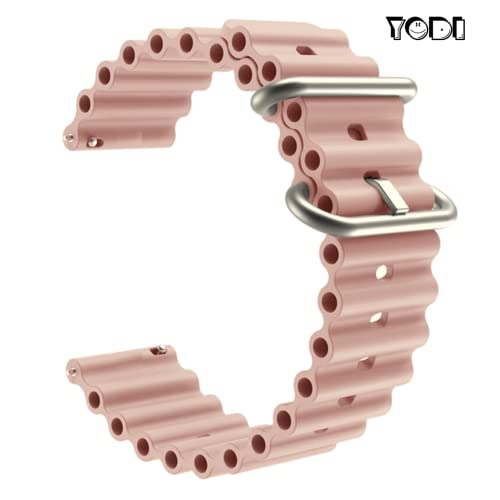 Image of YODI New Edition Magnetic Buckle Soft Silicone Sport Strap Band for Redmi Watch 5 Active Smart Watch For Men Women Compatible with Mi Watch Active 5