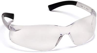 Pyramex S2510S Ztek - Gafas de seguridad con marco transparente con lente transparente (144 pares)