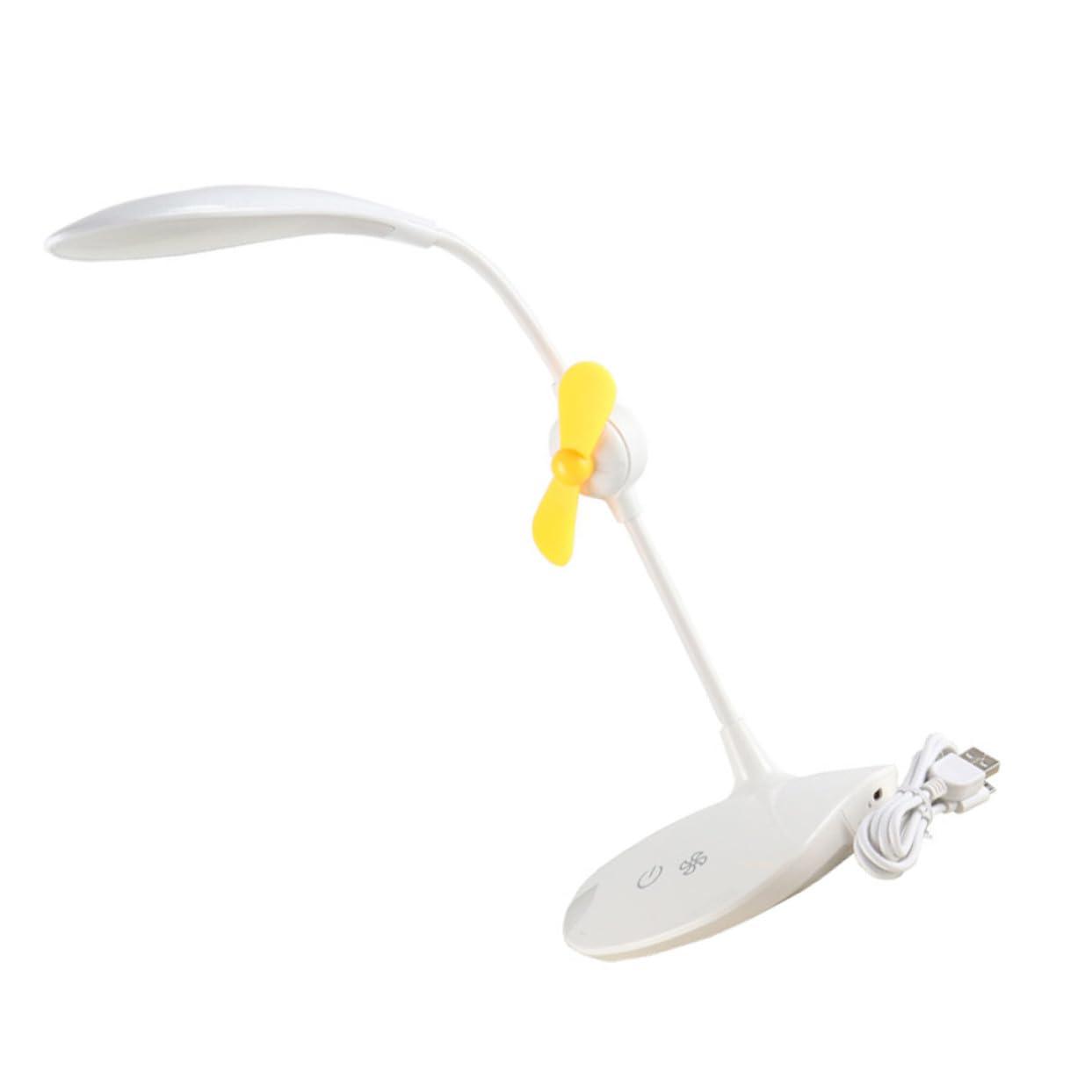 PRETYZOOM Multifunction USB Charging Table Lamp with Built-i