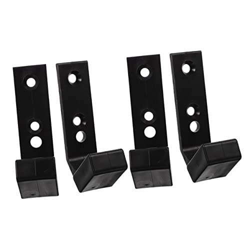 ifundom 4Pcs Wall Mounted Barbell Storage Rack Durable Barbell Hanger for Gym Home Compact Dumbbell Holder Space Saving Design for Easy Access and Organization