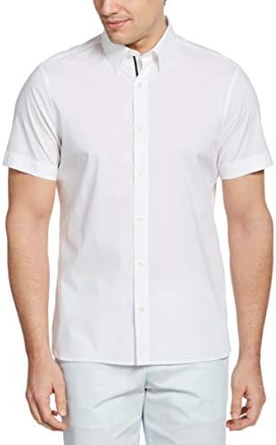 Perry Ellis Men's Untucked Stretch 
