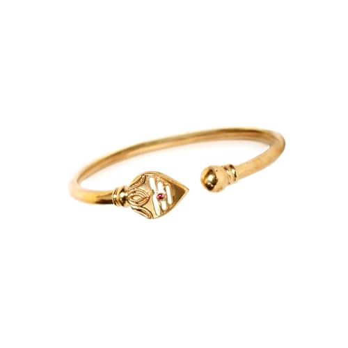 Image of Unisex panchaloha /Impon /Five metal bracelet /kaapu /kada - Vel & Balls | Balls vel kaappu