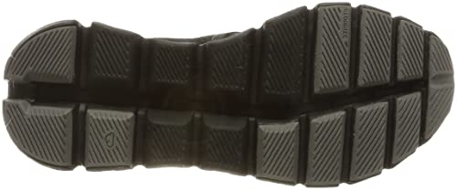 On Women's Cloud X Sneakers, Black/Asphalt, 9 Medium US4
