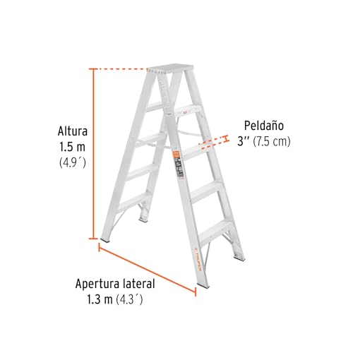 Consejos y reviews para comprar Escaleras economicas de aluminio disponible en línea. 6 Imagen adicional
