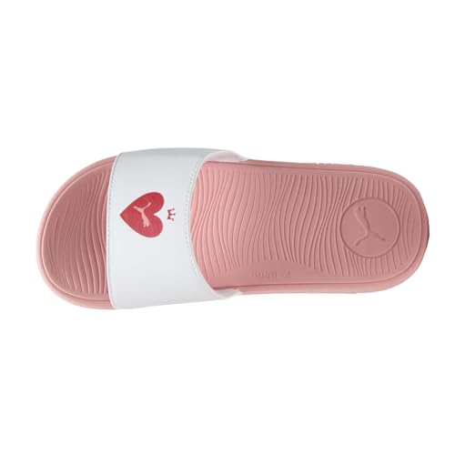 PUMA PUMA Womens Cool Cat 2.0 Valentines Slide Casual Sandals Casual - White - Size 8 M