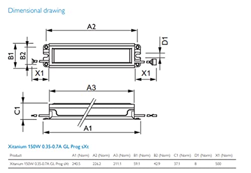Xitanium 150W LED Electronic Driver
