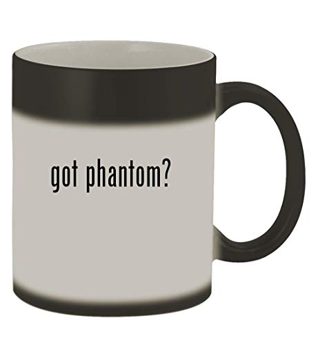 got phantom? - 11oz Magic Color Changing Mug, Matte Black