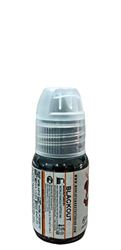 World Famous Tattoo Ink Blackout (1/2oz)