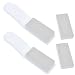 Cosmos Pack of 2 White Toilet Seat Pad Cover Lifter Lift Handle