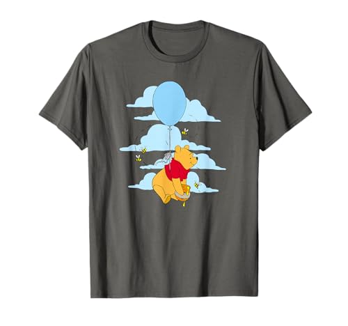 Disney Winnie The Pooh Floating Balloon Honey Pot Poster Camiseta