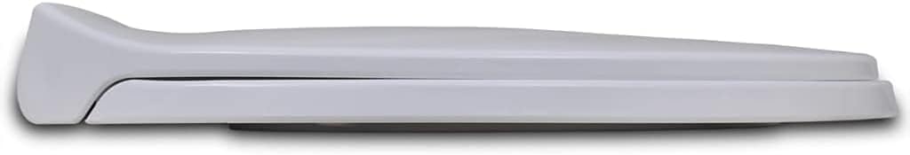 AAGAZA Toilet Seat, Rubber Pad Sanitarytoilet Seat Adjustable for Bathroom