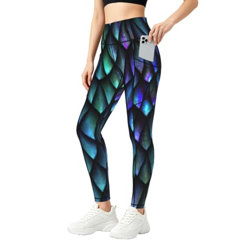 Pantalones de yoga opacos antitransparencias con bolsillos para fitness sin complejos