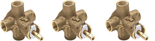 Moen 2510 Brass Posi-Temp Pressure Balancing Tub and Shower Valve, 1/2-Inch IPS Connections (Pack of 3)