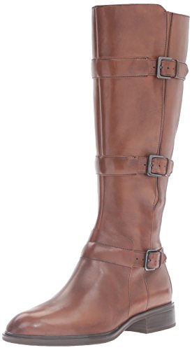 ECCO Women's Chelsea 20 Tall Boot Riding, Cognac, 41 EU/10-10.5 M US