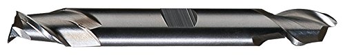 Image of Cleveland C33546 HDA-2 High Speed Steel Double End 2-Flute Center Cutting High-Helix End Mill