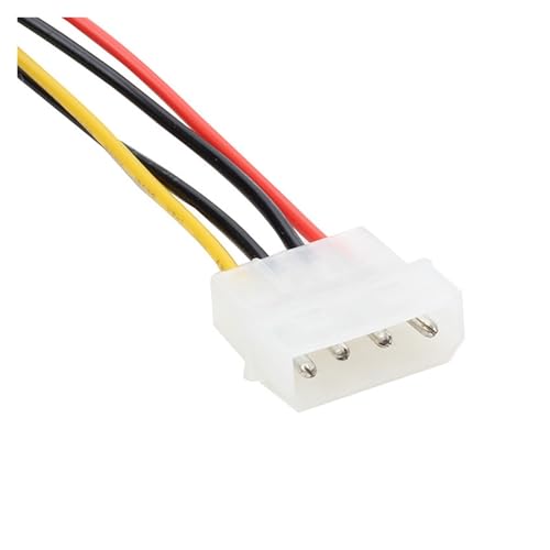 Cable SATA Fem. 7+15 Pin y Adaptador Power SATA 7+4 Pin 0.3m miniatura 4