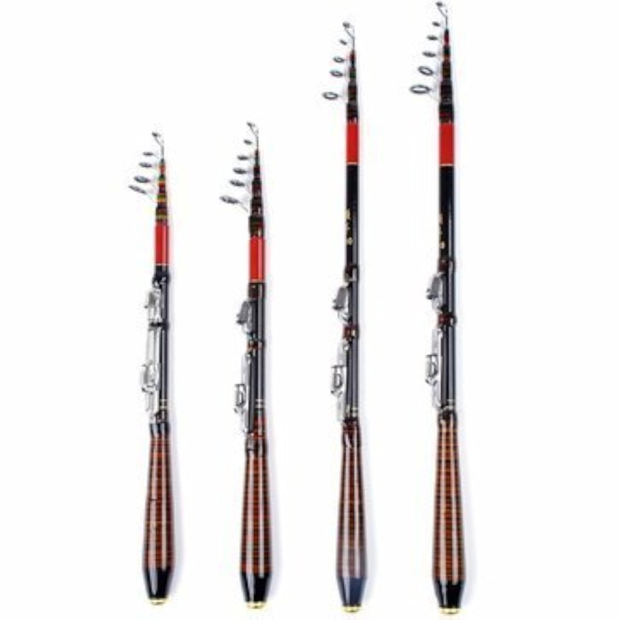 Ultralight Super Hard Carbon Telescopic Lure, 1.5m