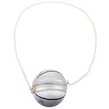 [NULYLU] チェーン付きバスケットボール型ショルダーバッグ レディース コンパクト収納 軽量で持ち運びやすい おしゃれなクロスボディバッ