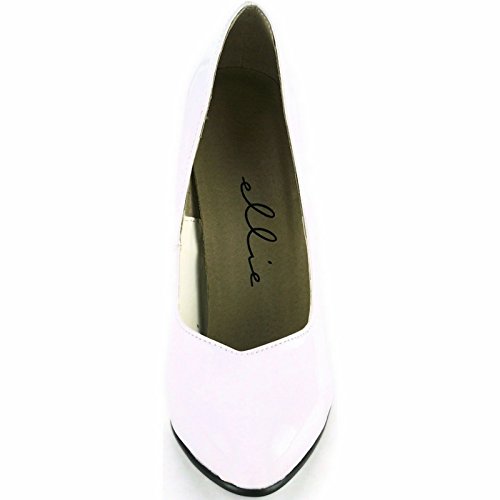 Ellie Shoes Women's 6 Inch Heel Fetish Pump (White;11)2