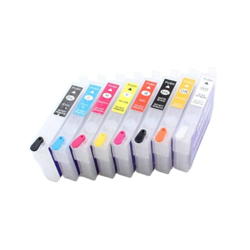 Cartouches T3240 à T3249 rechargeables et puces auto-reset durables - 6