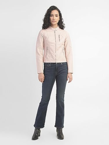Image of Levi's Women's Polyester Solid Standard Length A-Line Coat