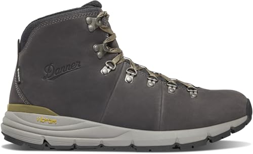 Image of Danner Mountain 600 Leaf Gore-Tex Hiking Boots for Men - Ortholite Tripe Density Footbed - Waterproof Quick Dry Barrier - Vibram SPE Midsole - Full Grain Leather Upper - Traction Outsole