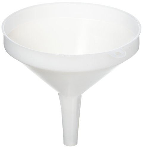 Kristallon K508 Plastic Funnel, 150 mm x 8 mm Spout x 155 mm Height