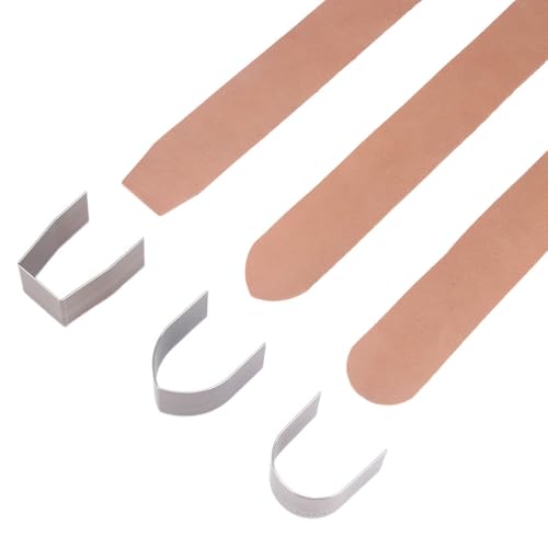 Poinçons cuir TAODAN à extrémité carrée et pointue pour découpe précise