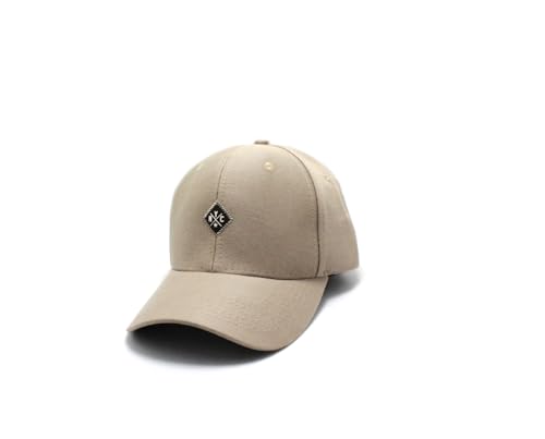 Boné Masculino Aba Curva Strapback Diversos Modelos E cores (Marrom Claro)