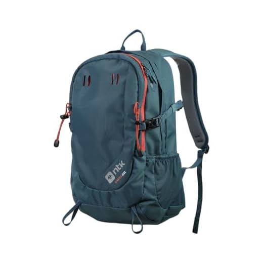 NTK, Mochila Gávea, 25 Litros, Ripstop, Ajustável em PVC e ABS