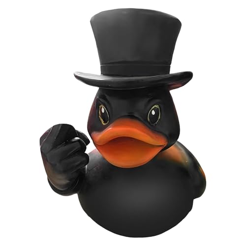 Duck Statue, Decorative Animal Figurine, Modern Desk Decor, 7.5x7x8.5 cm for Aesthetic Home Accent, Ceramic Design, Living Room Or Display Sculptures Designed