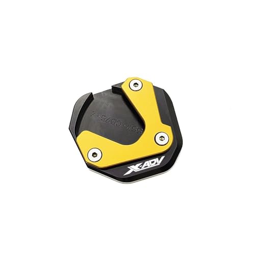 �z���_�ɑΉ� XADV 750 2017-2023 2024 2025 CNC �I�[�g�o�C�L�b�N�X�^���h�T�C�h�X�^���h�g���p�b�h���L�v���[�g(Gold-For 2017-2020)