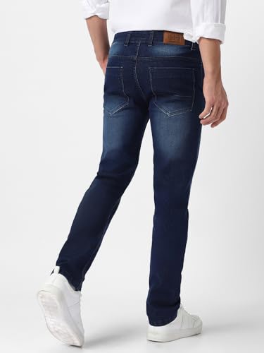 Image of Urbano Fashion Men's Regular Fit Washed Jeans Stretchable