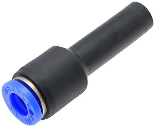 Mettleair Mtgj 3/8-1/4 Push To Connect Plug In Reducer Fitting, 3/8" Od - 1/4" Od (Pack Of 10) #TOP5