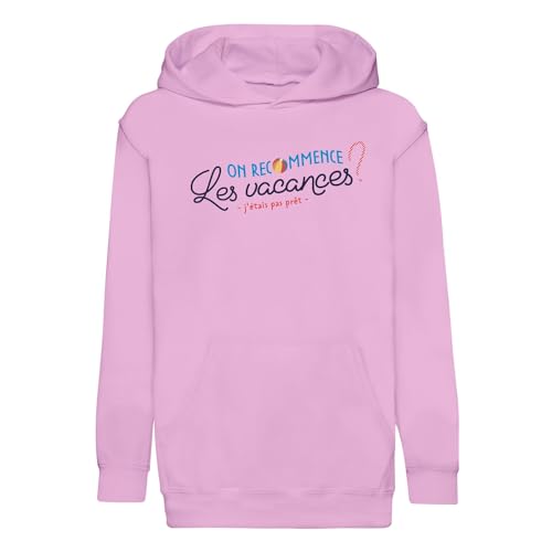 Sweat à capuche enfant idéal pour l'école et les soirées fraîches d'été