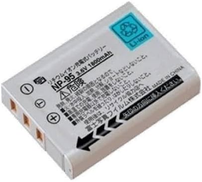 Rechargeable Battery for Fujifilm NP-95 Battery (3.6V 1800mAh) for Fujifilm FinePix F30, F31, X100 and X100S Cameras