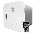 RUNSAIL® RV Tankless Water Heater,43,000 BTU,2.55 GPM,with White Door and Remote Controller,High Efficiency,Winter-Summer Mode Can be Switched Manually or Automatically,Compatible with all RVs
