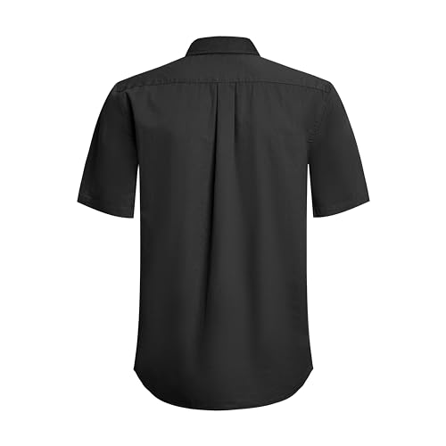 Mens Short Sleeve Western Shirts with Pearl Snap Button Up Casual Regular Fit Plaid Shirts2