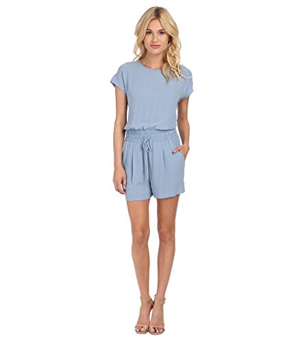 BCBGMAXAZRIA Women's Angella Layered-Back Romper
