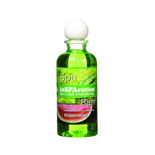inSPAration Spa and Bath Aromatherapy 126X Spa Liquid, 9-Ounce, Watermelon