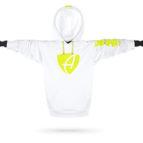 Pull à capuche homme blanc pour un style casual et éco-responsable L