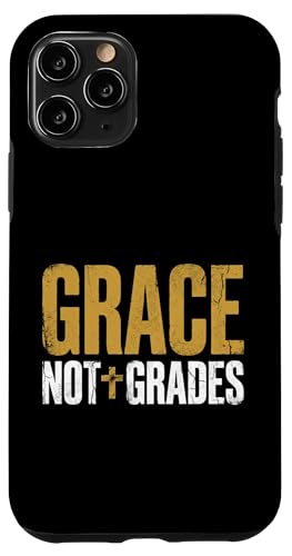 Grace Not Grades Christian Teacher Jesus Faith Bible �X�}�z�P�[�X iPhone 11 Pro �p
