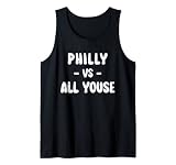 Philly vs All Youse Funny Philadelphia Retro Tank Top