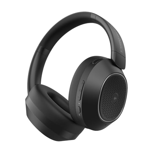 Amazon Basics Pro Series ANC Over Ear Wireless Headphones, ANC (Up to 33 dB), Bluetooth 5.3, 28 Hr Playtime, 40mm Drivers, Comfort Fit with USB-C Fast Charging, Black