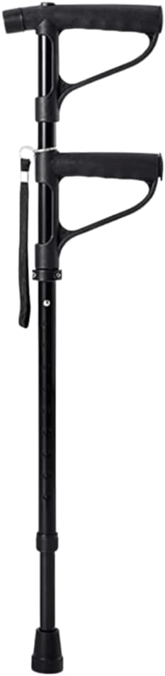 Adult Crutches Adult Crutches with Led Light Aluminum Adjustable Crutches Crutches Telescopic Balance Walker Forearm Crutches Convenient Independence