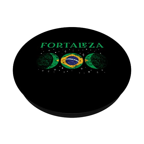 Fortaleza Brazilian City Brazil Flag PopSockets Swappable PopGrip - Image 2