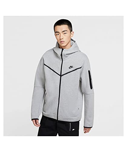 Nike Men's Sportswear Elemental Gold/Sail Tech Fleece Full-Zip Hoodie (CU4489 722) - Image 5