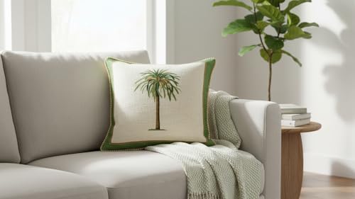 Image of Palm Stories Cushion Cover Set Decorative Pillow Cover & Throws for Living Room & Bedroom, Cushion Cover & Throws