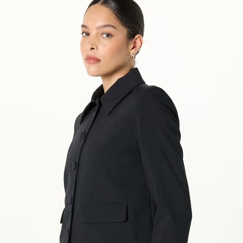 The Drop Women's Myra Suiting Jacket with Flap Pockets3